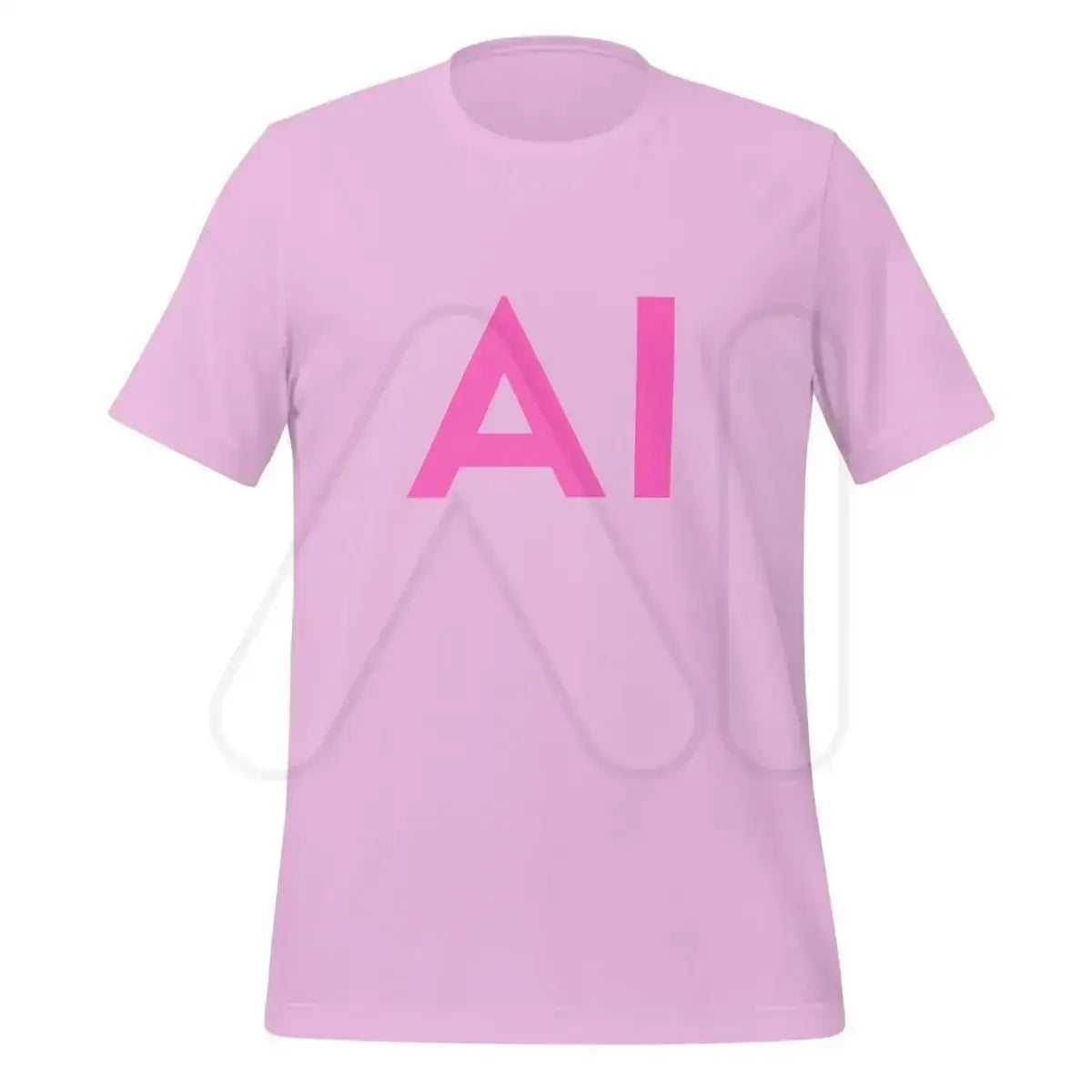 AI Pink T-Shirt (unisex) - Lilac / M