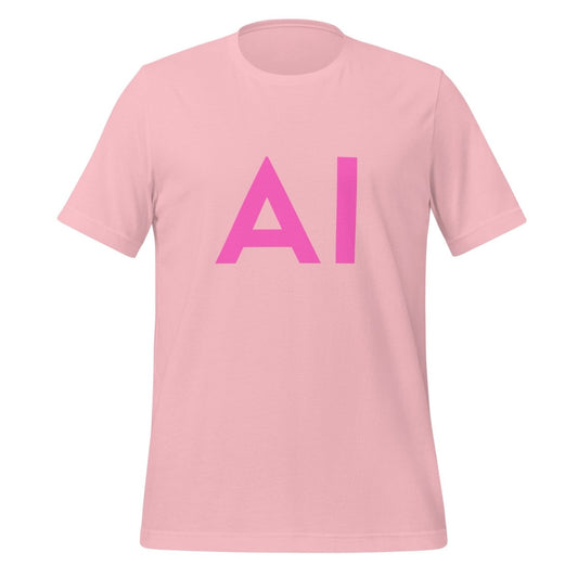 AI Pink T - Shirt (unisex) - Pink - AI Store