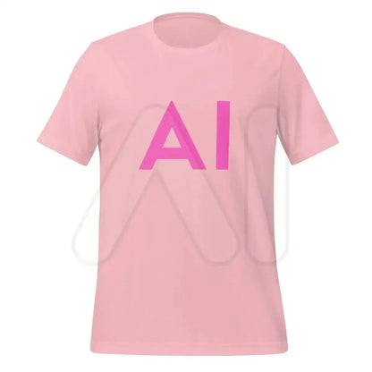 AI Pink T-Shirt (unisex) - Pink / M