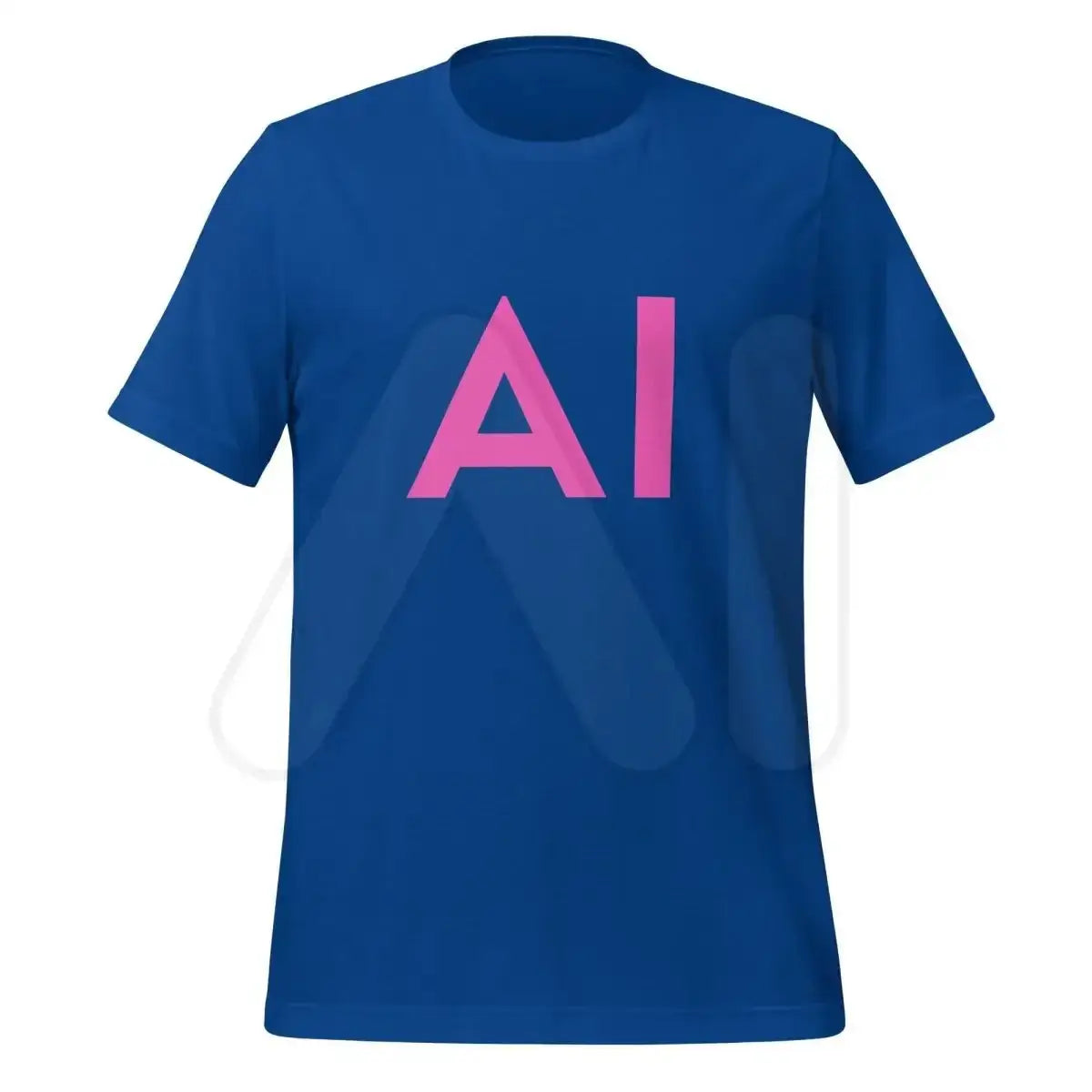 AI Pink T-Shirt (unisex) - True Royal / M