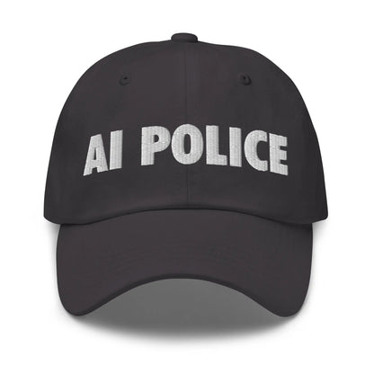 AI POLICE Cap - Dark Grey