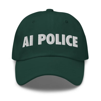 AI POLICE Cap - Spruce