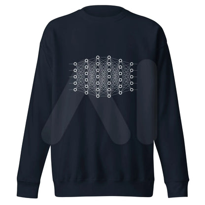 Premium Deep Learning Sweatshirt 2 (unisex) - Navy Blazer / M