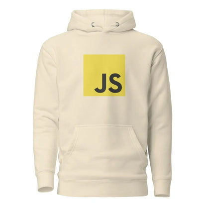 Premium JavaScript Hoodie (unisex) - Bone / M