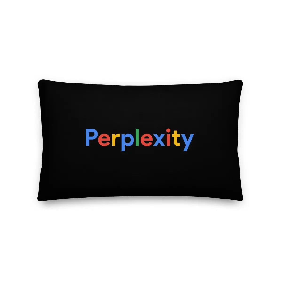 Premium Perplexity Search Logo Pillow - 20″×12″