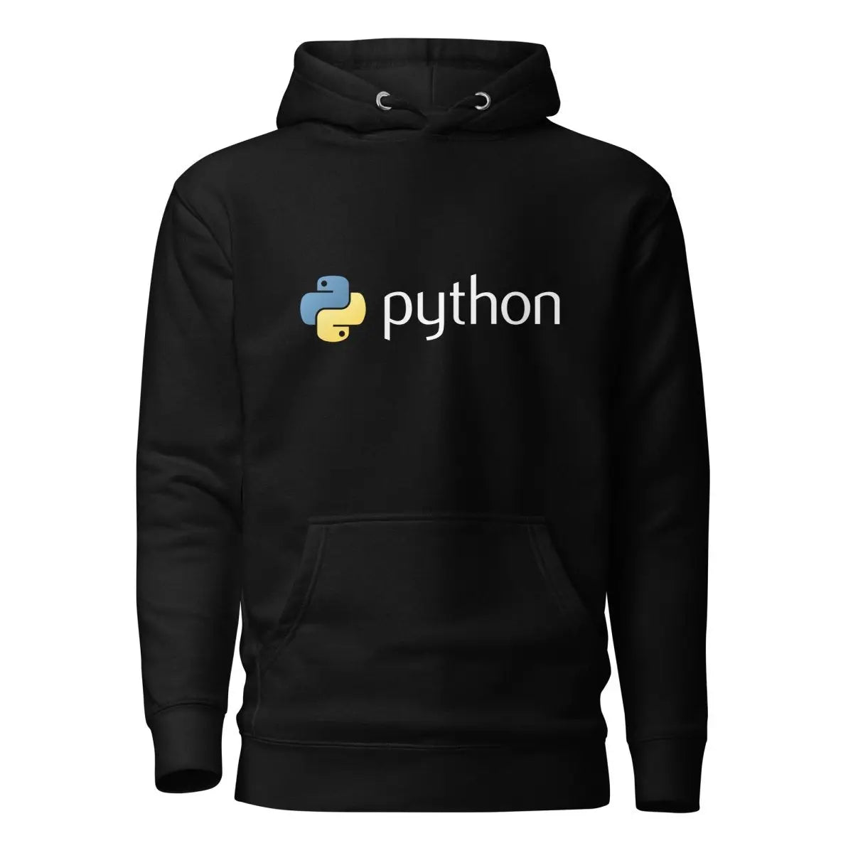 Premium Python Logo Hoodie (unisex) - Black / M