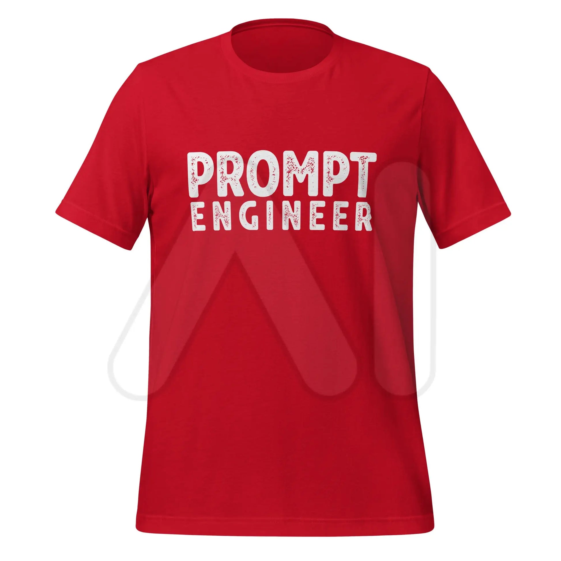 PROMPT ENGINEER T-Shirt (unisex) - Red / M