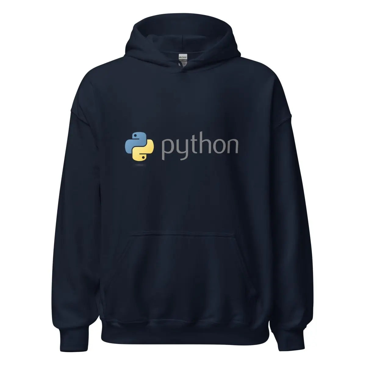 Python Dark Logo Hoodie (unisex) - Navy / M