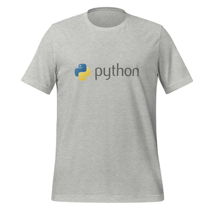 Python Dark Logo T-Shirt (unisex) - Athletic Heather / M