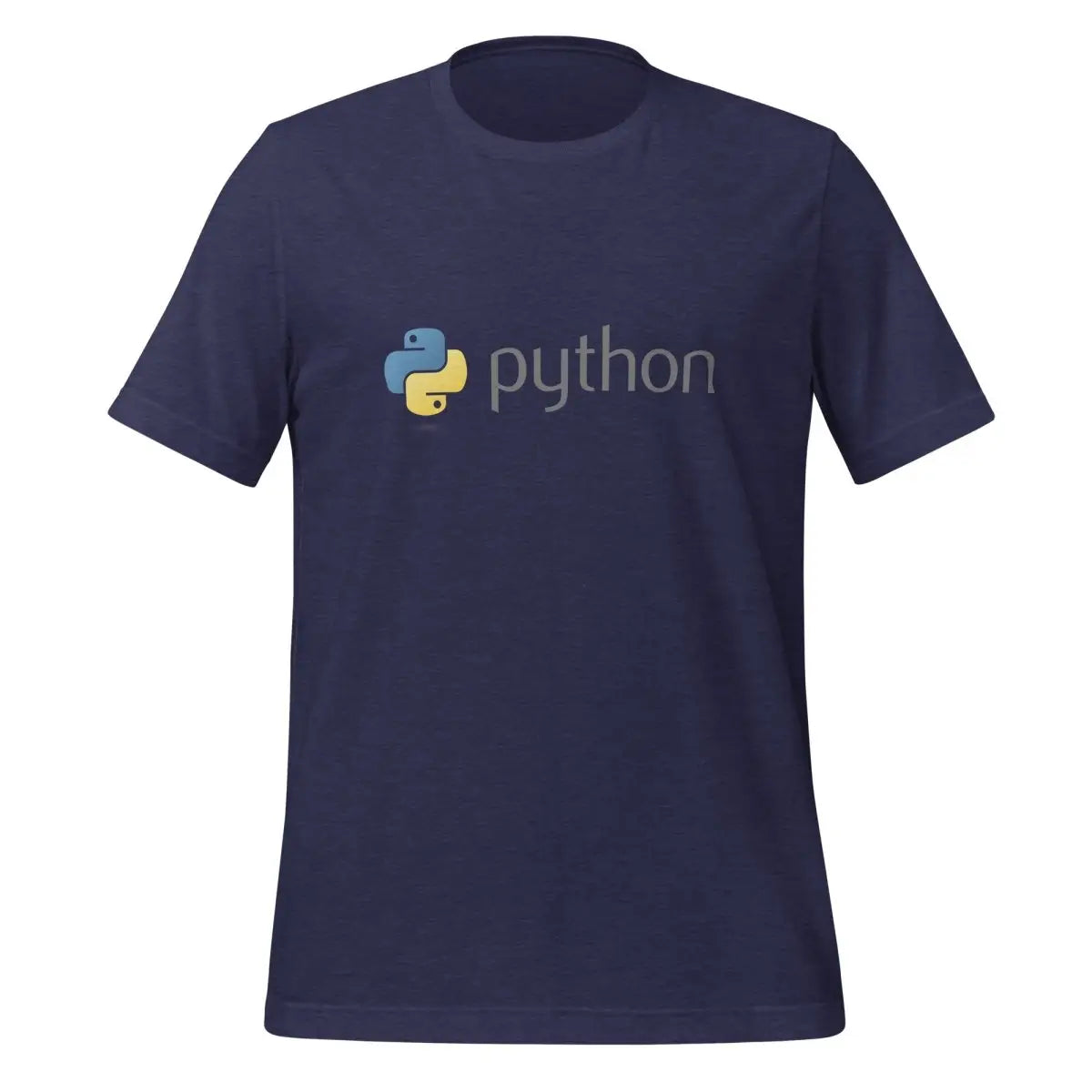 Python Dark Logo T-Shirt (unisex) - Heather Midnight Navy / M