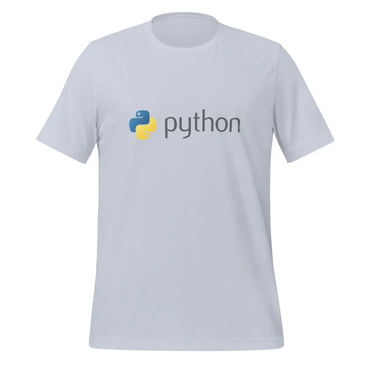 Python Dark Logo T-Shirt (unisex) - Light Blue / M