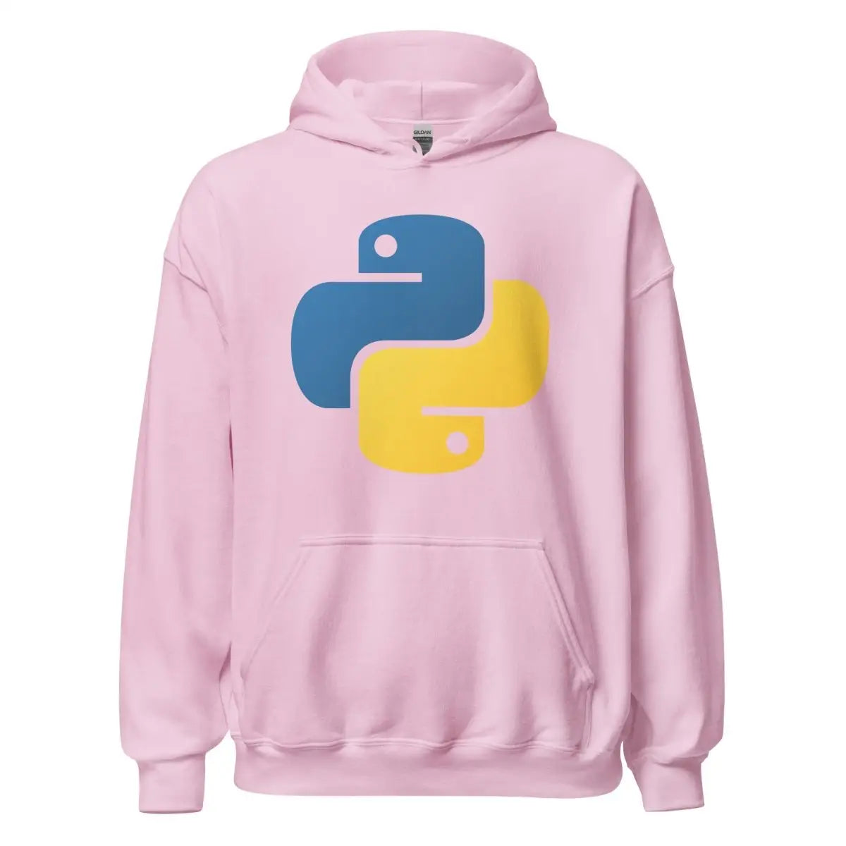 Python Icon Hoodie (unisex) - Light Pink / M