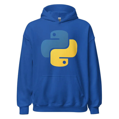 Python Icon Hoodie (unisex) - Royal / M