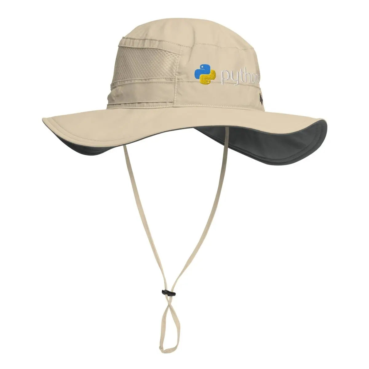 Python Logo Embroidered Columbia Booney Hat