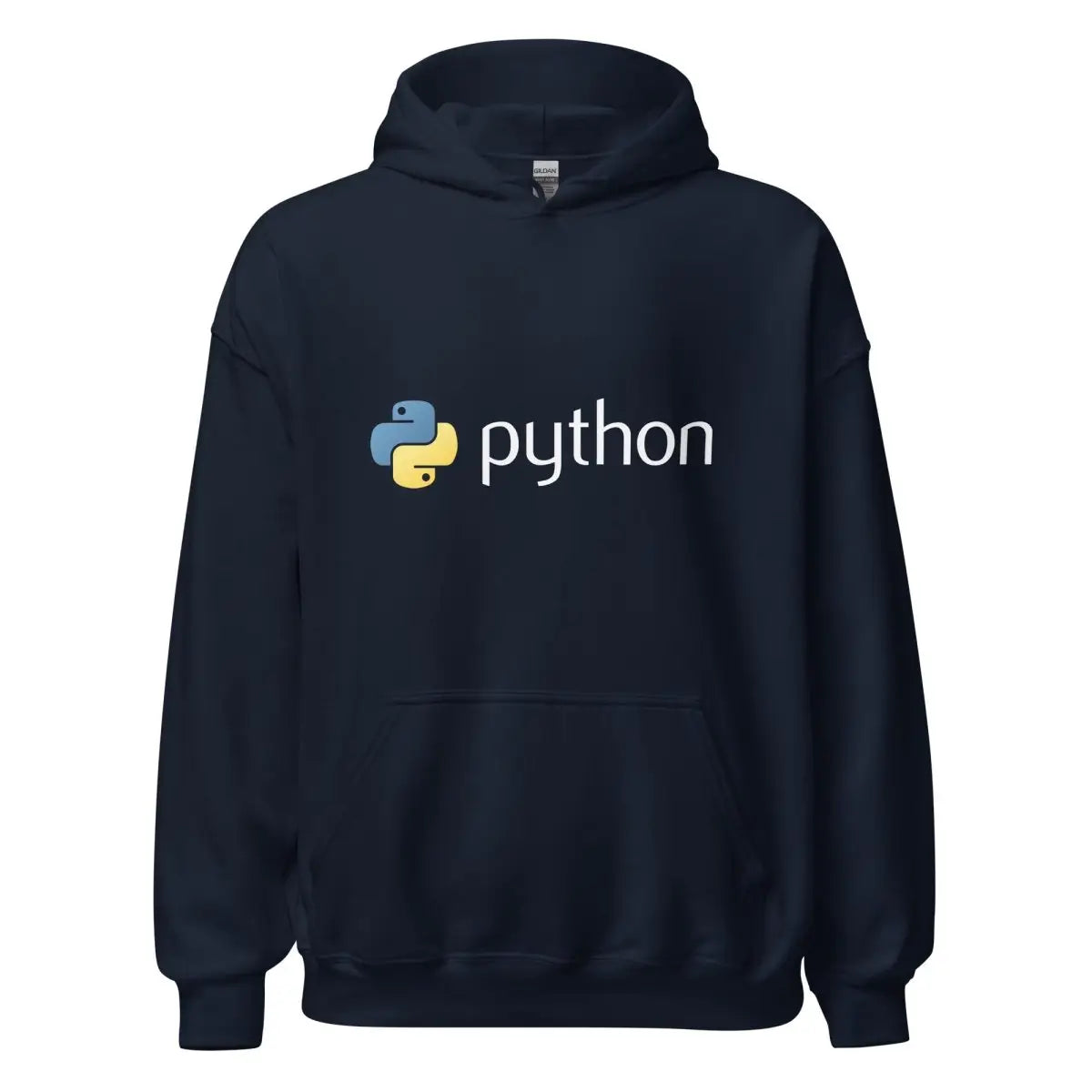 Python Logo Hoodie (unisex) - Navy / M