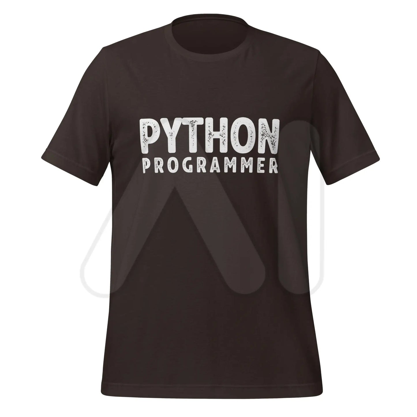 PYTHON PROGRAMMER T-Shirt (unisex) - Brown / M