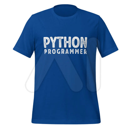 PYTHON PROGRAMMER T-Shirt (unisex) - True Royal / M