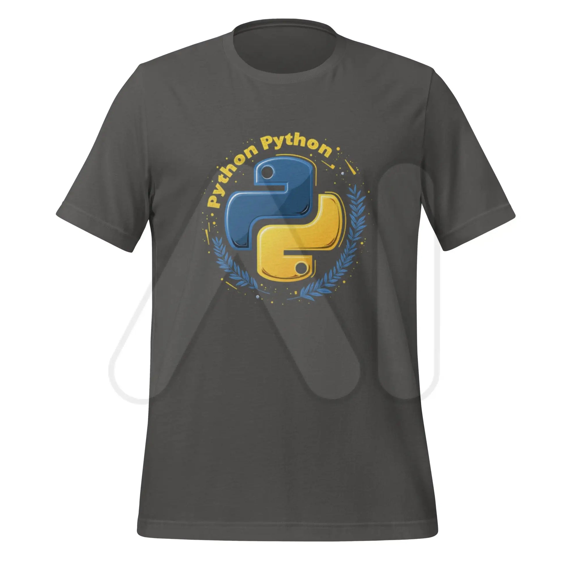 Python Python Icon T-Shirt (unisex) - Asphalt / M