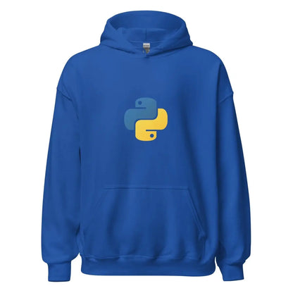 Python Small Icon Hoodie (unisex) - Royal / M