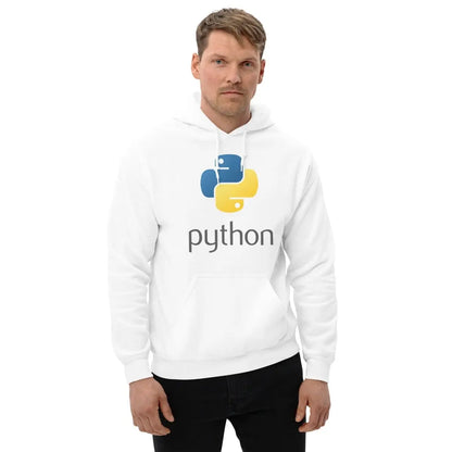 Python Stacked Logo Hoodie (unisex)