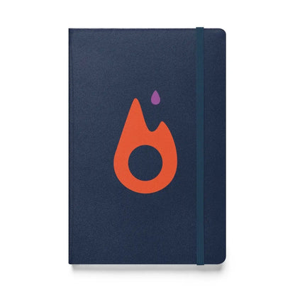 PyTorch Classic Icon Hardcover Bound Notebook - Navy