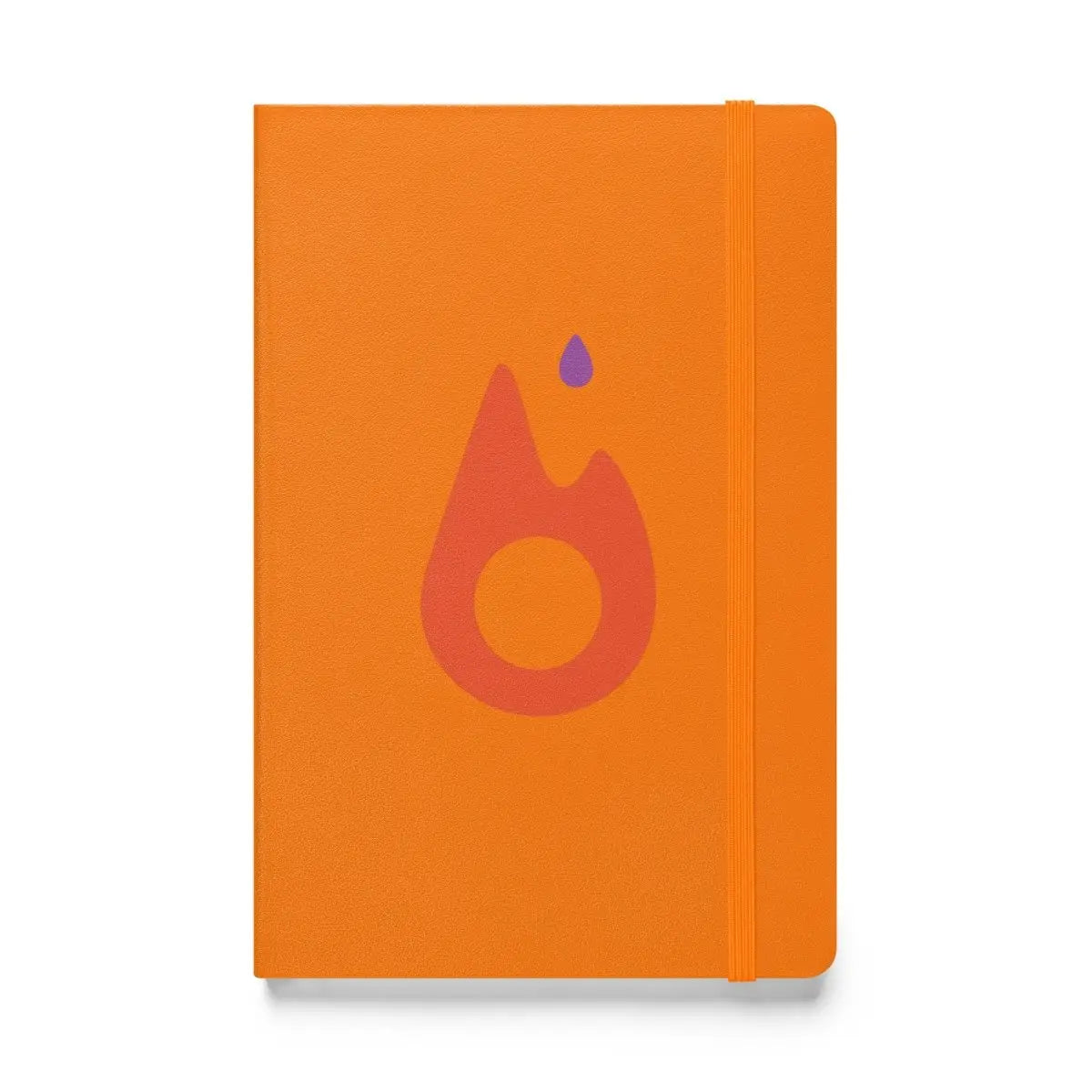 PyTorch Classic Icon Hardcover Bound Notebook - Orange