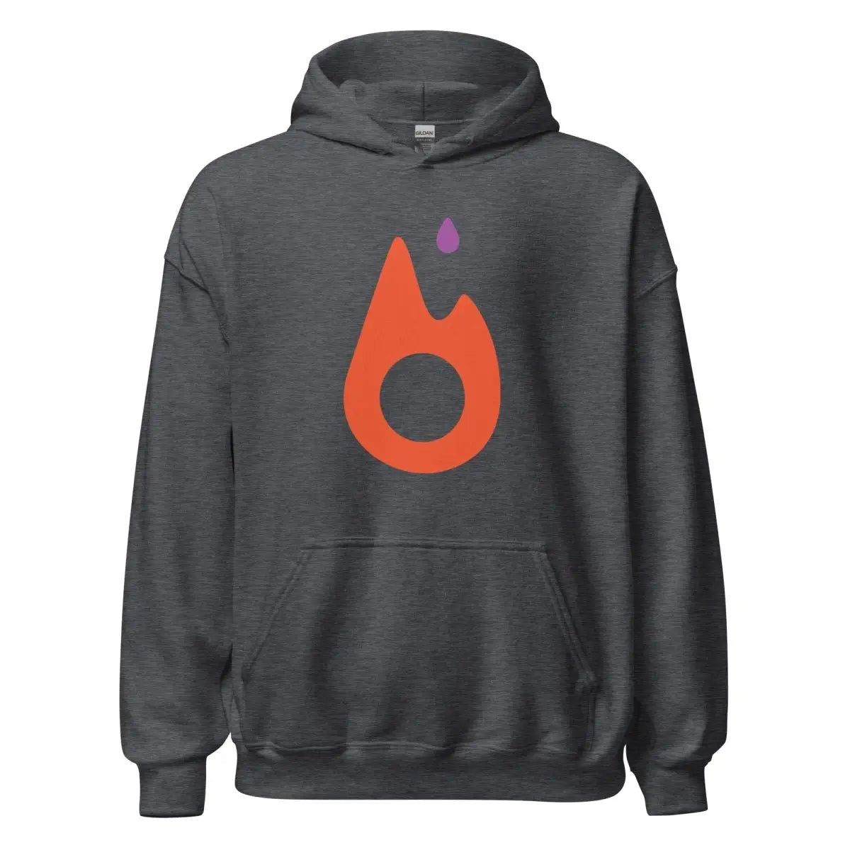 PyTorch Classic Icon Hoodie (unisex) - Dark Heather / M