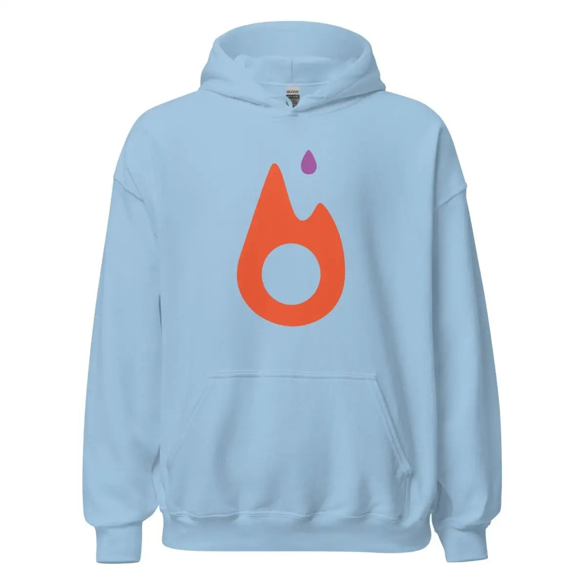 PyTorch Classic Icon Hoodie (unisex) - Light Blue / M