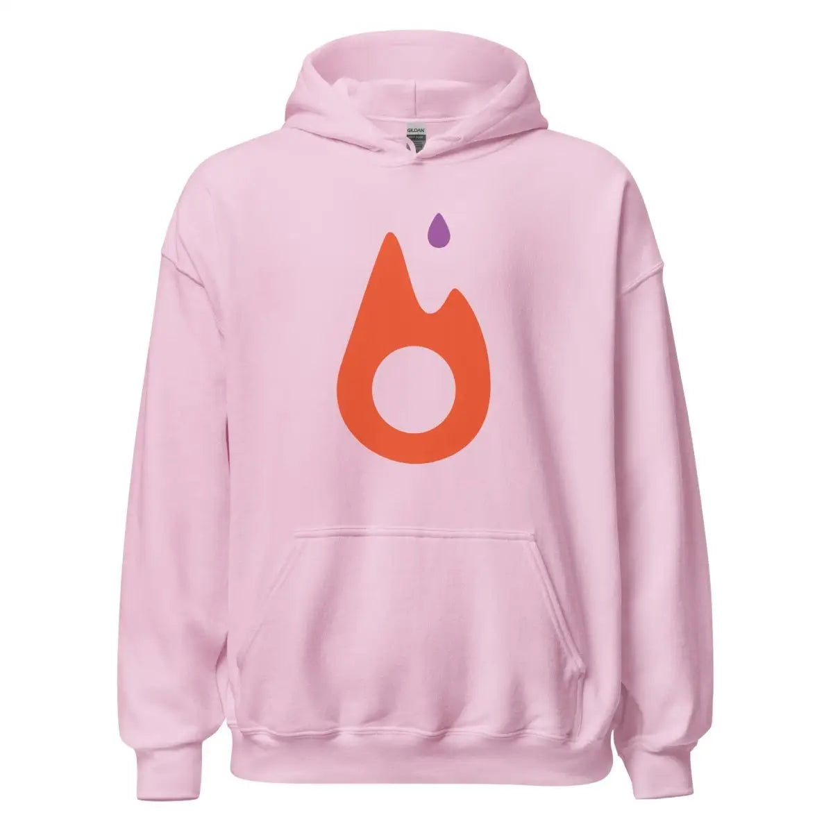 PyTorch Classic Icon Hoodie (unisex) - Light Pink / M