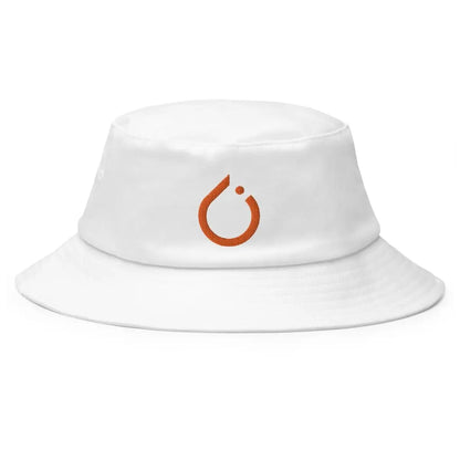 PyTorch Icon Embroidered Bucket Hat - White