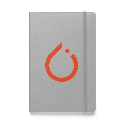 PyTorch Icon Hardcover Bound Notebook - Silver