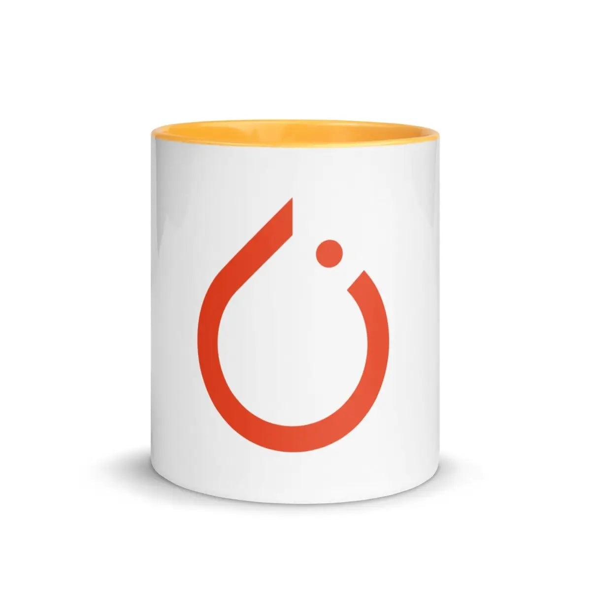 PyTorch Icon Mug with Color Inside - Golden Yellow / 11 oz