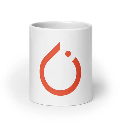 PyTorch Icon on White Glossy Mug - 20 oz