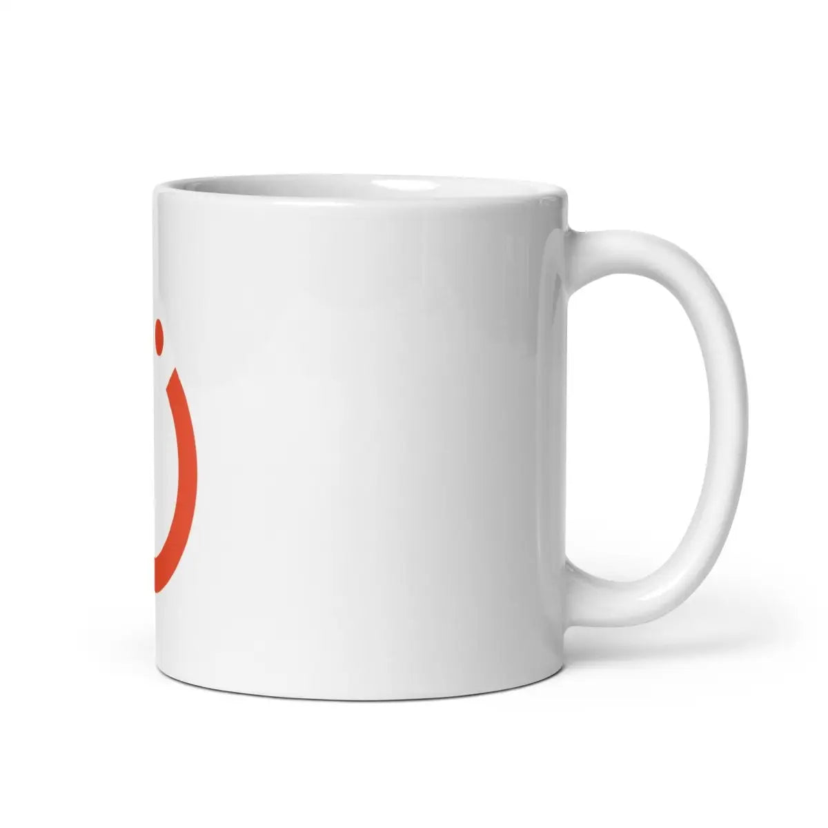 PyTorch Icon on White Glossy Mug