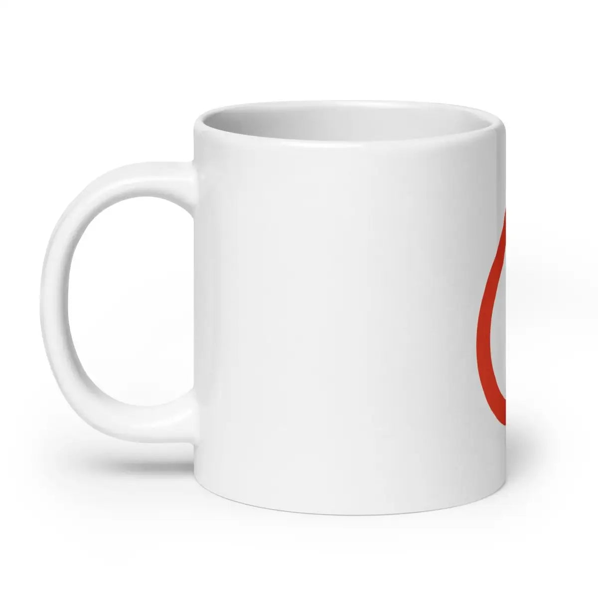 PyTorch Icon on White Glossy Mug