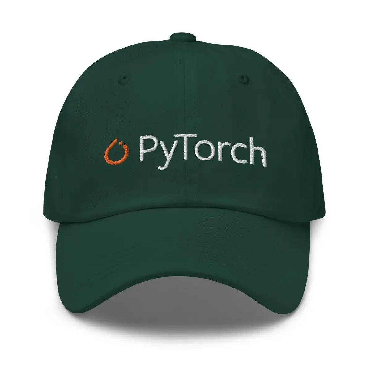 PyTorch Logo Embroidered Cap - Spruce