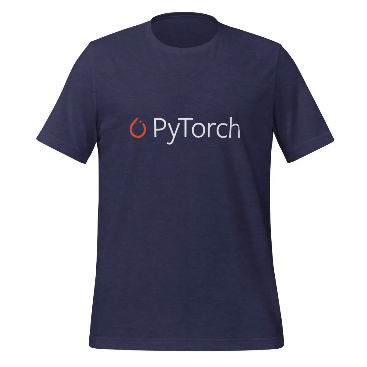 PyTorch Logo T-Shirt (unisex) - Heather Midnight Navy / M