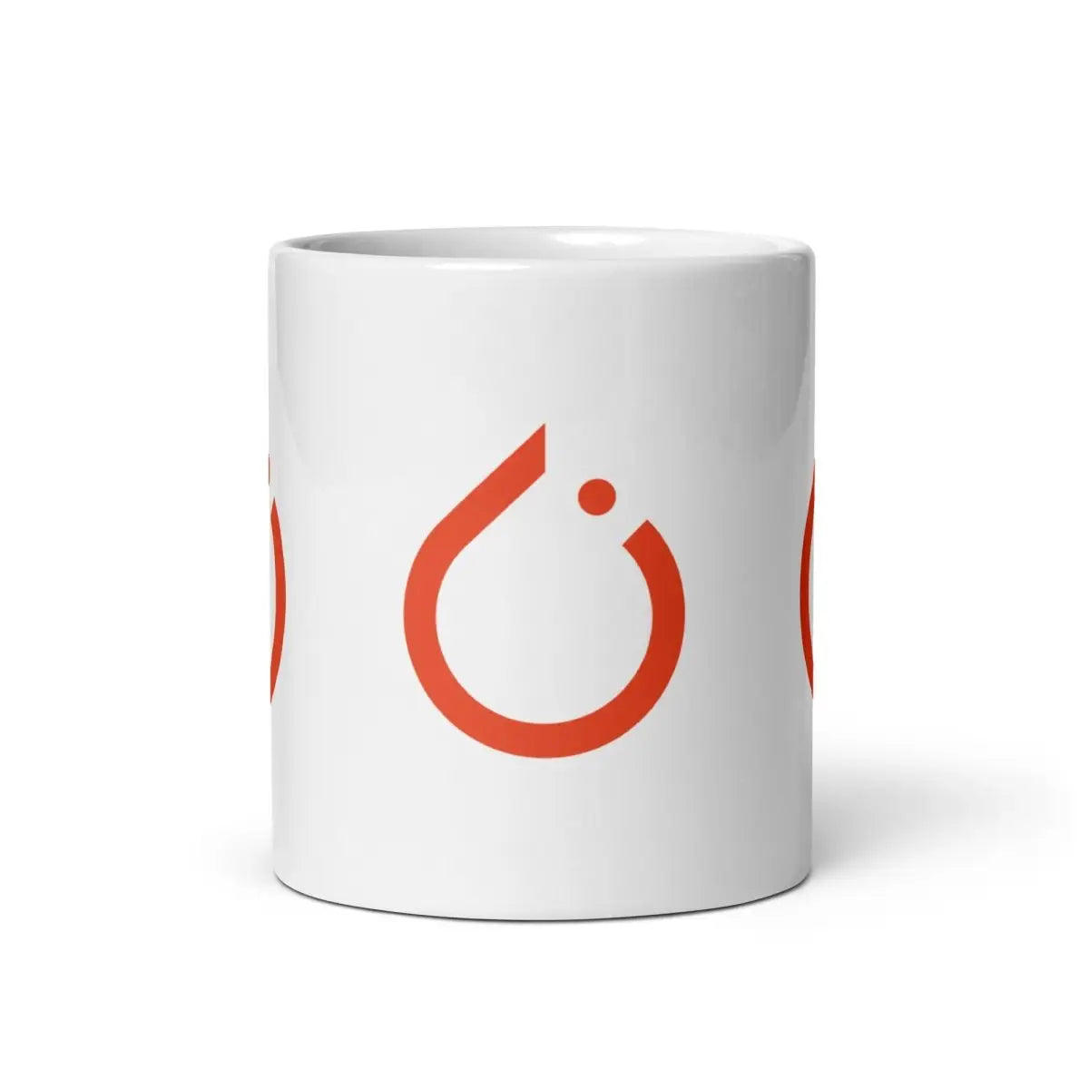 PyTorhch Icons on White Glossy Mug - 11 oz