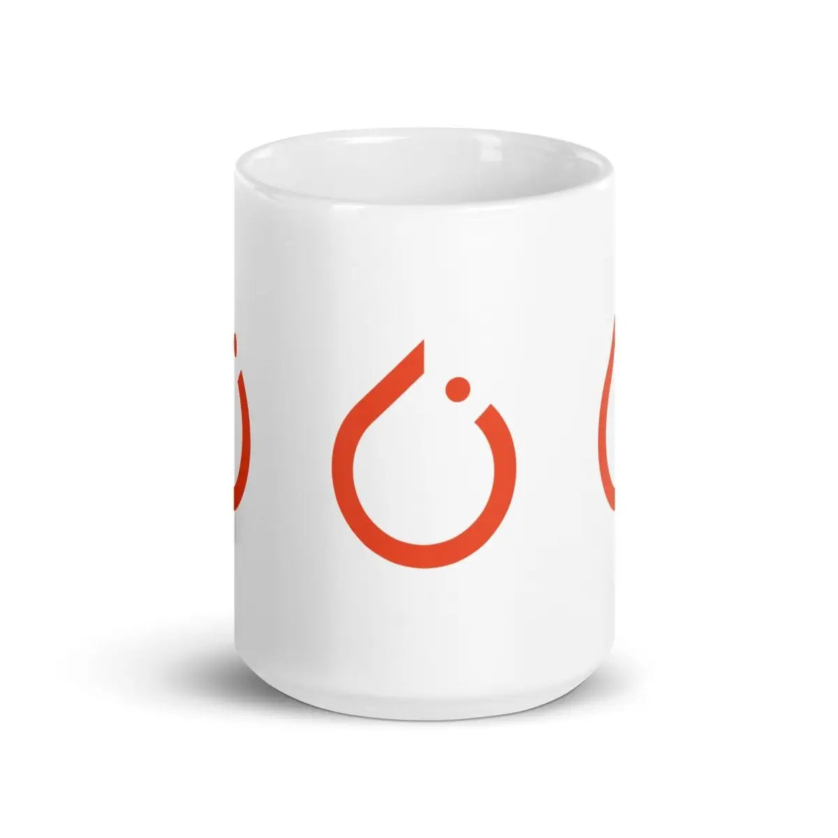 PyTorhch Icons on White Glossy Mug - 15 oz