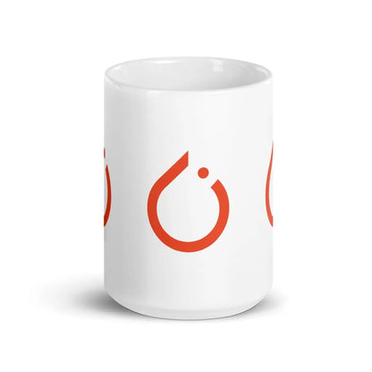 PyTorhch Icons on White Glossy Mug - 15 oz