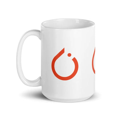 PyTorhch Icons on White Glossy Mug