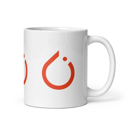 PyTorhch Icons on White Glossy Mug