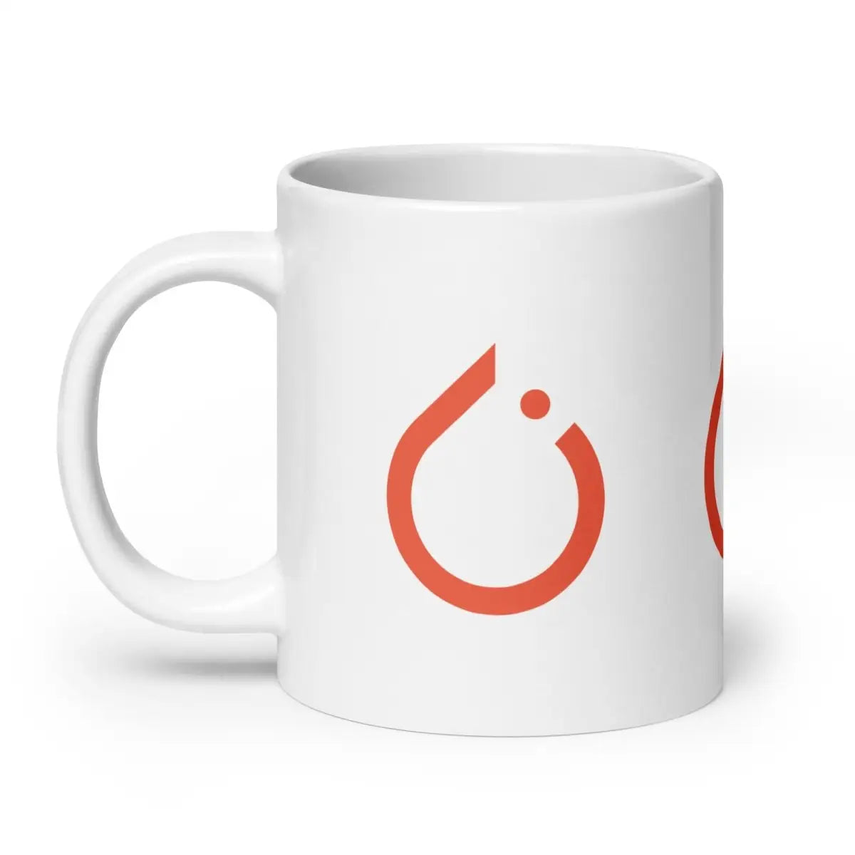 PyTorhch Icons on White Glossy Mug