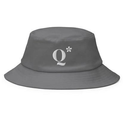 Q* (Q-Star) Embroidered Bucket Hat 3 - Grey