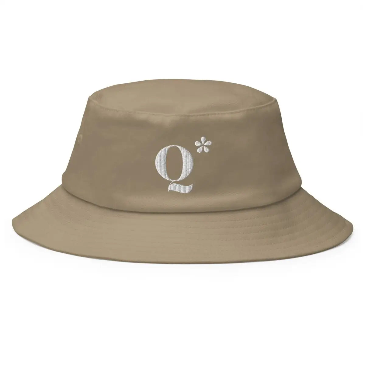 Q* (Q-Star) Embroidered Bucket Hat 3 - Khaki