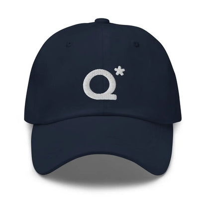 Q* (Q-Star) Embroidered Cap 1 - Navy