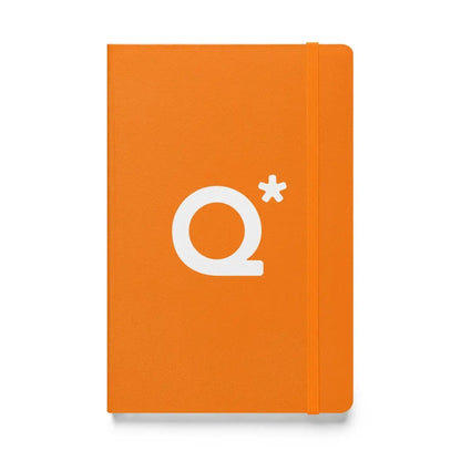 Q* (Q-Star) Hardcover Bound Notebook 1 - Orange