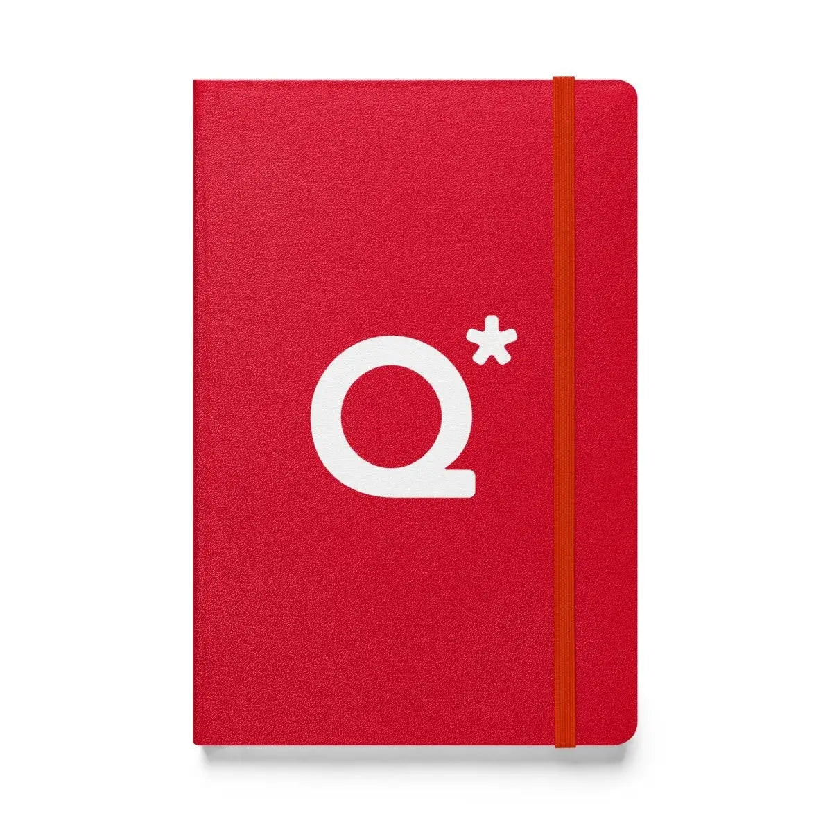 Q* (Q-Star) Hardcover Bound Notebook 1 - Red