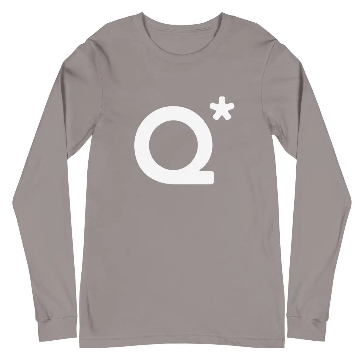 Q* (Q-Star) Long Sleeve T-Shirt (unisex) - Storm / M