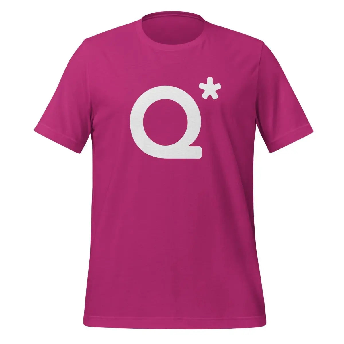 Q* (Q-Star) T-Shirt 1 (unisex) - Berry / M